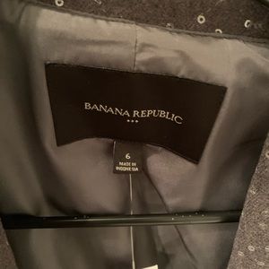 Banana Republic Grey (semi-sequins) Blazer